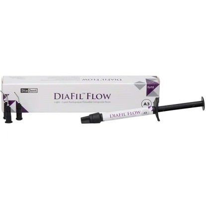 ДиаФил / DiaFil Flow (А3) - жидкотекучий светоотверждаемый композит (2г), DiaDent / Корея