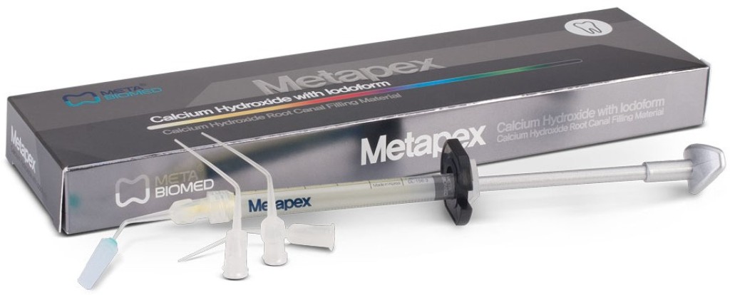 Метапекс / Metapex - с йодоформом, пломбирование корневых каналов (2*2.2г), Meta / Корея