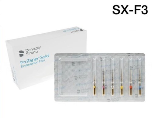 Протейпер  GOLD машинный ассорти стерильный 21 мм (6 шт.), (Dentsply)